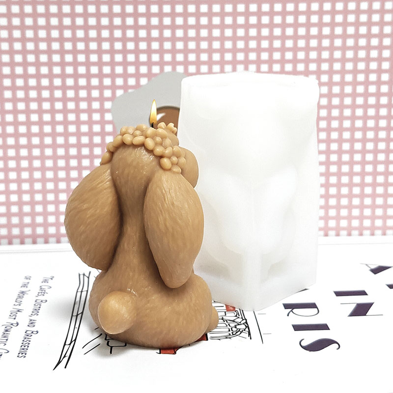แม่พิมพ์เทียนรูปกระต่ายหูยาว ส - Art Craft Rabbit บทวิจารณ์และราคา