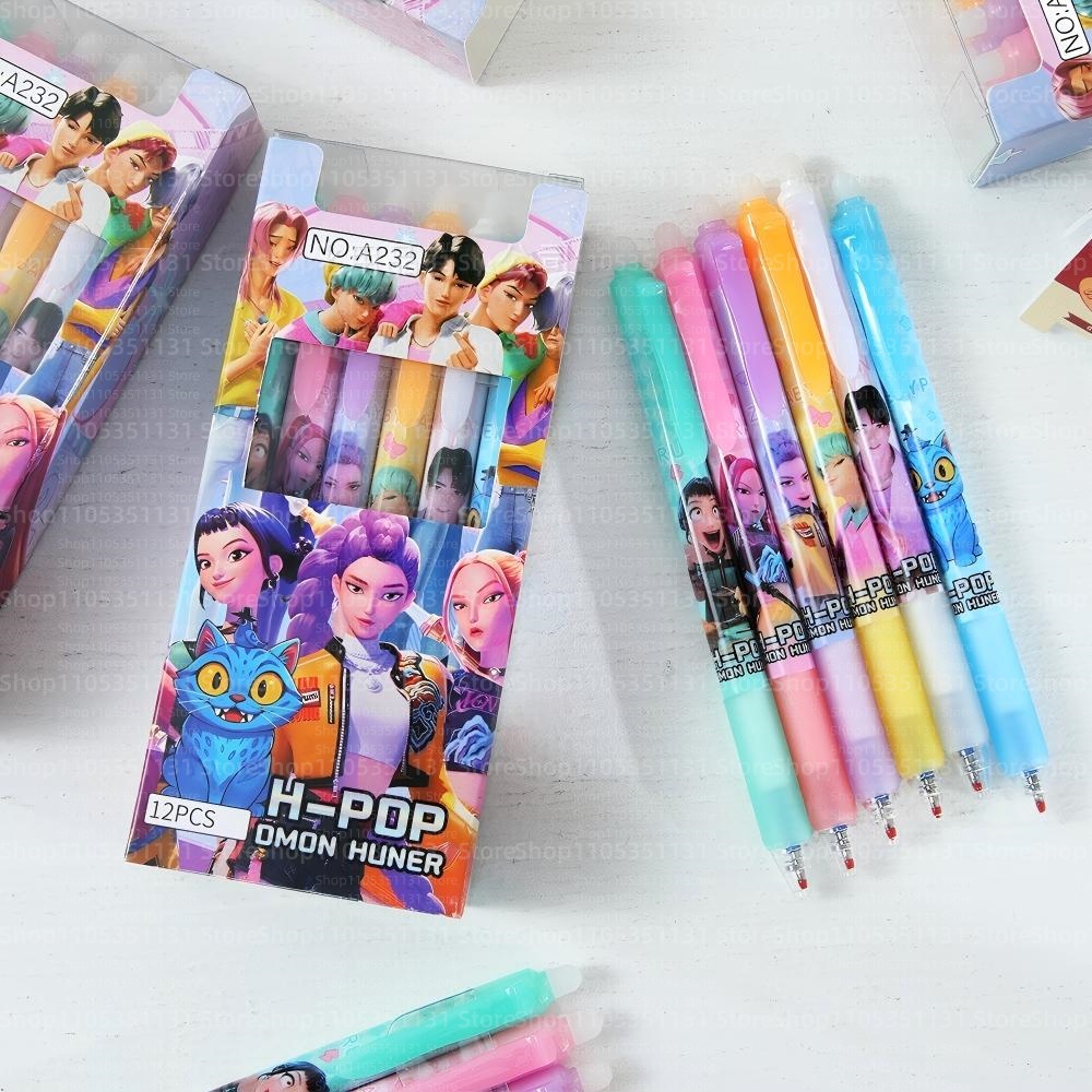 ปากกาเจลแบบลบได้ลายอนิเมะเกิร์ - Calligraphy Pen Set บทวิจารณ์และราคา