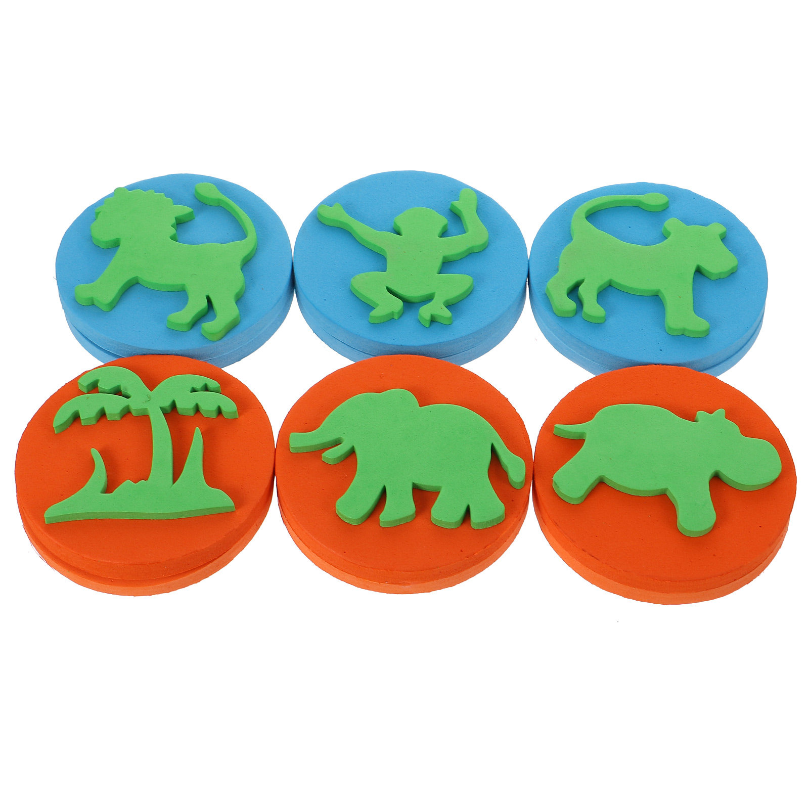 ชุดตรายางรูปสัตว์ 6 ชิ้น ปลอดภ - Eco Art Craft บทวิจารณ์และราคา
