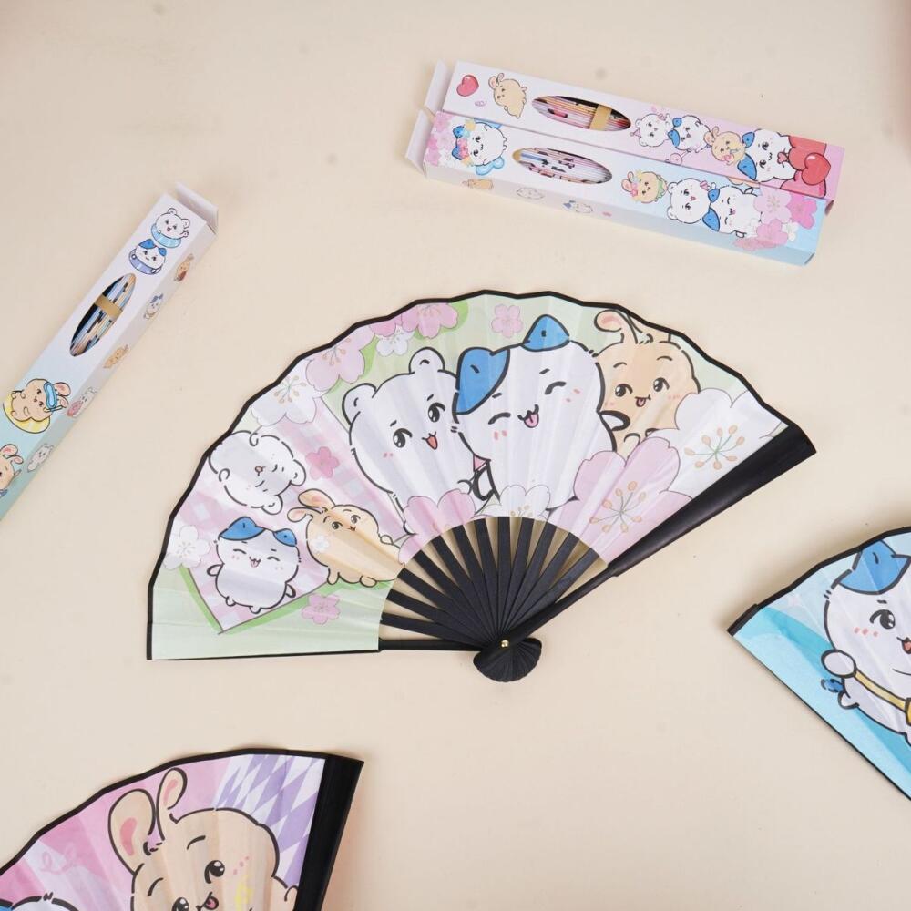 พัดพับลายชิคคาวะ ฤดูร้อน ลายอุ - Art Craft Japan บทวิจารณ์และราคา