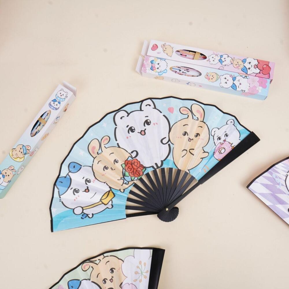 พัดพับลายชิคคาวะ ฤดูร้อน ลายอุ - Art Craft Japan บทวิจารณ์และราคา