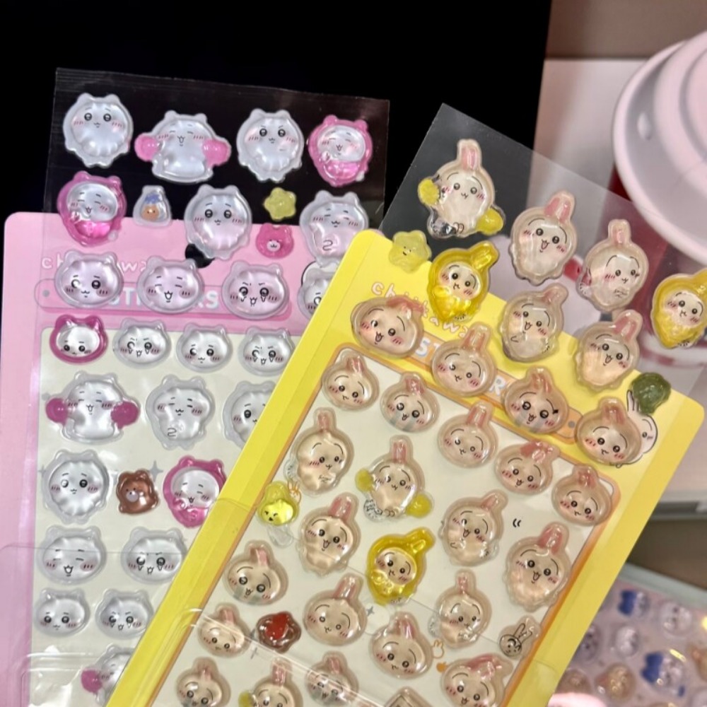 สติกเกอร์นูนลายชิคคาวะ 3 มิติ  - Art Craft Items บทวิจารณ์และราคา
