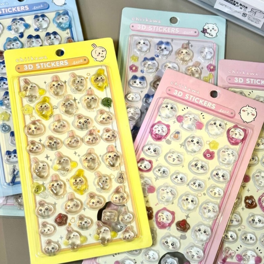 สติกเกอร์นูนลายชิคคาวะ 3 มิติ  - Art Craft Items บทวิจารณ์และราคา