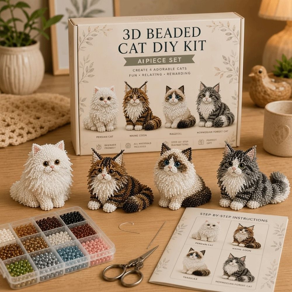 ชุดลูกปัดจิ๋ว 3D รูปสัตว์ ชุดง - Art Craft Handmade บทวิจารณ์และราคา