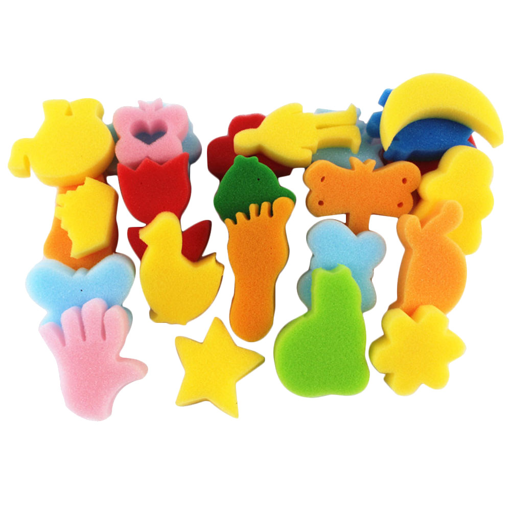 ชุดแสตมป์ฟองน้ำรูปสัตว์ 25 ชิ้ - Art Craft Activities For Preschoolers บทวิจารณ์และราคา