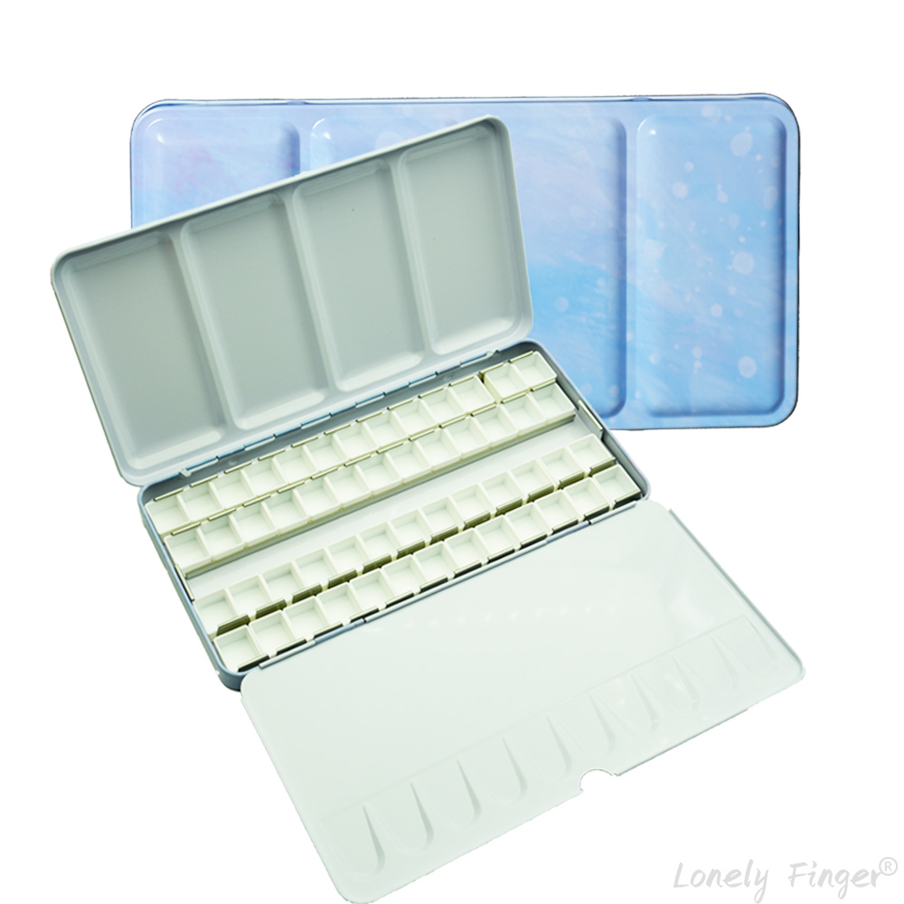 ชุดกล่องสีน้ำเปล่าพร้อมถาด 14/ - Gouache Paint Set บทวิจารณ์และราคา