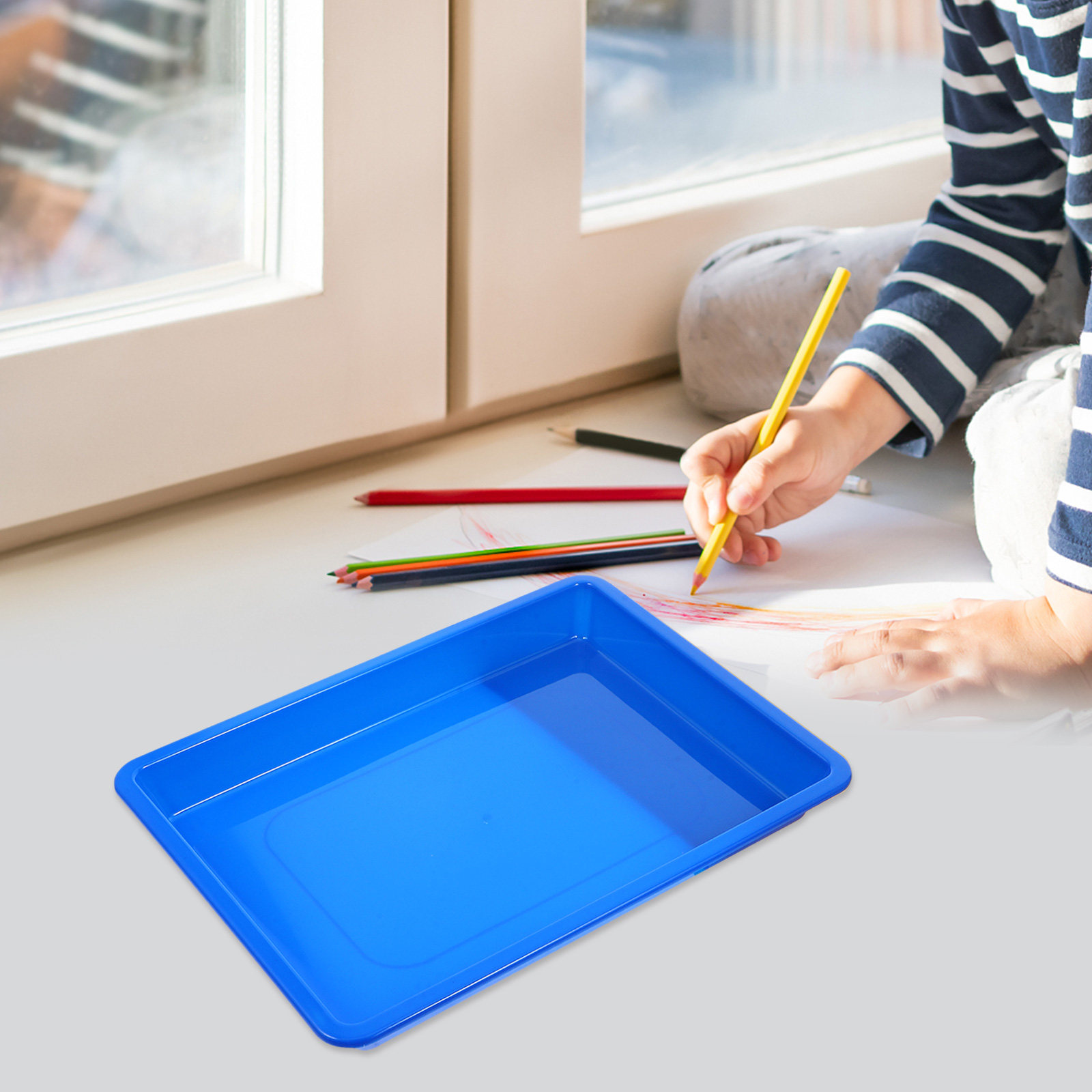 ชุดถาดพลาสติก PP สีสันสดใส 4 ช - Art Craft Activities For Preschoolers บทวิจารณ์และราคา