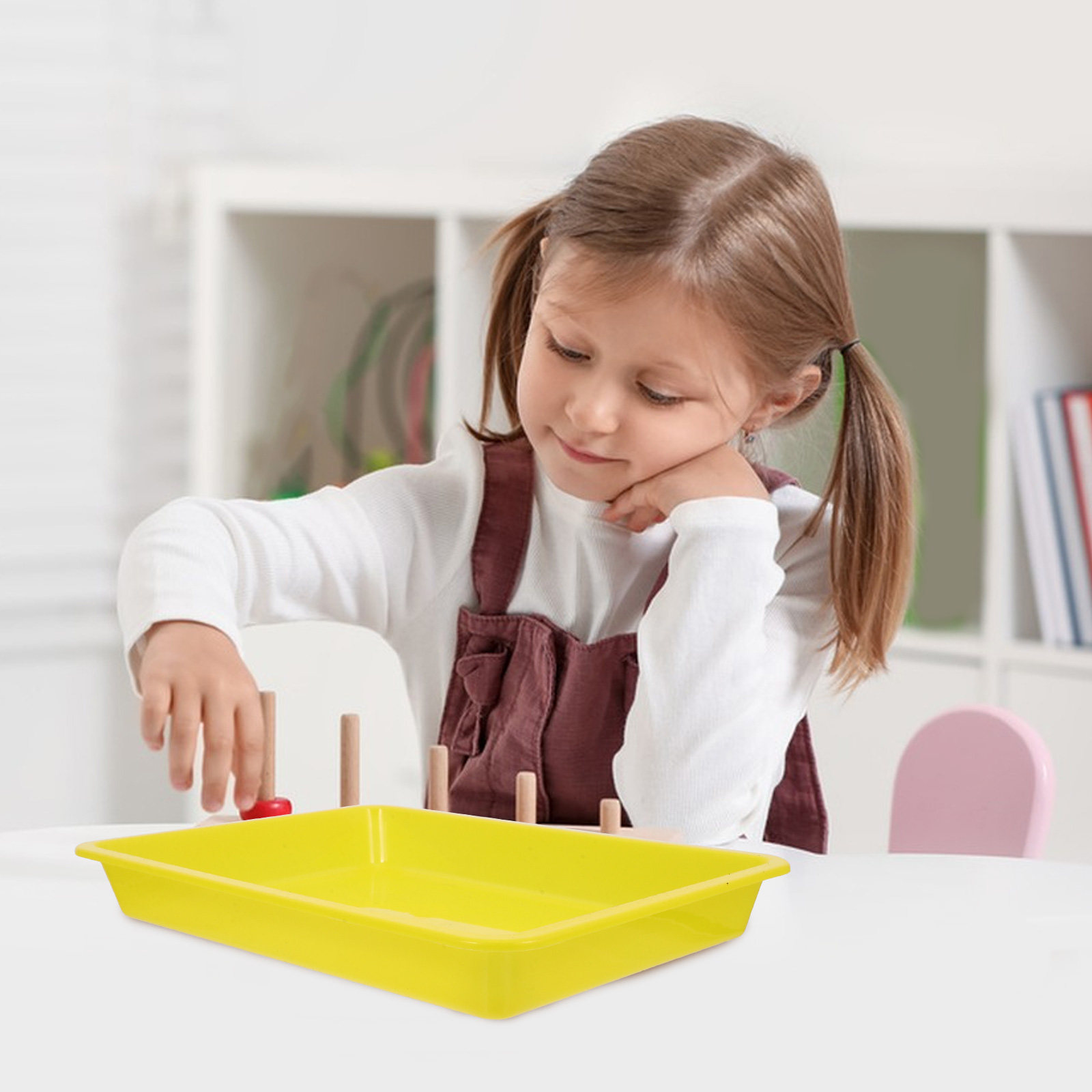 ชุดถาดพลาสติก PP สีสันสดใส 4 ช - Art Craft Activities For Preschoolers บทวิจารณ์และราคา