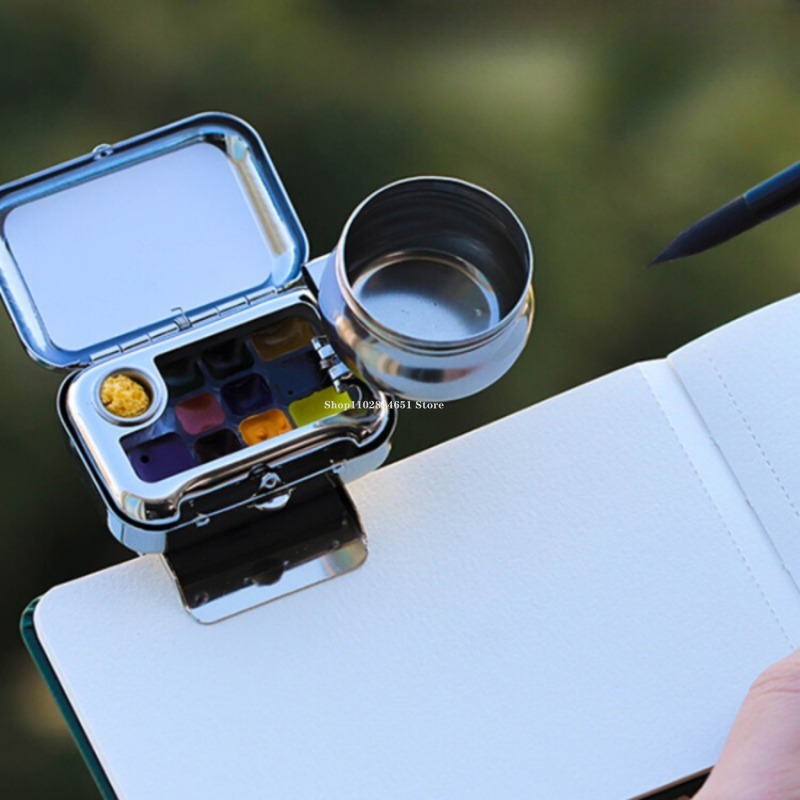 ชุดเครื่องมืองานศิลปะพาเลทสีน้ - Gouache Paint Set บทวิจารณ์และราคา