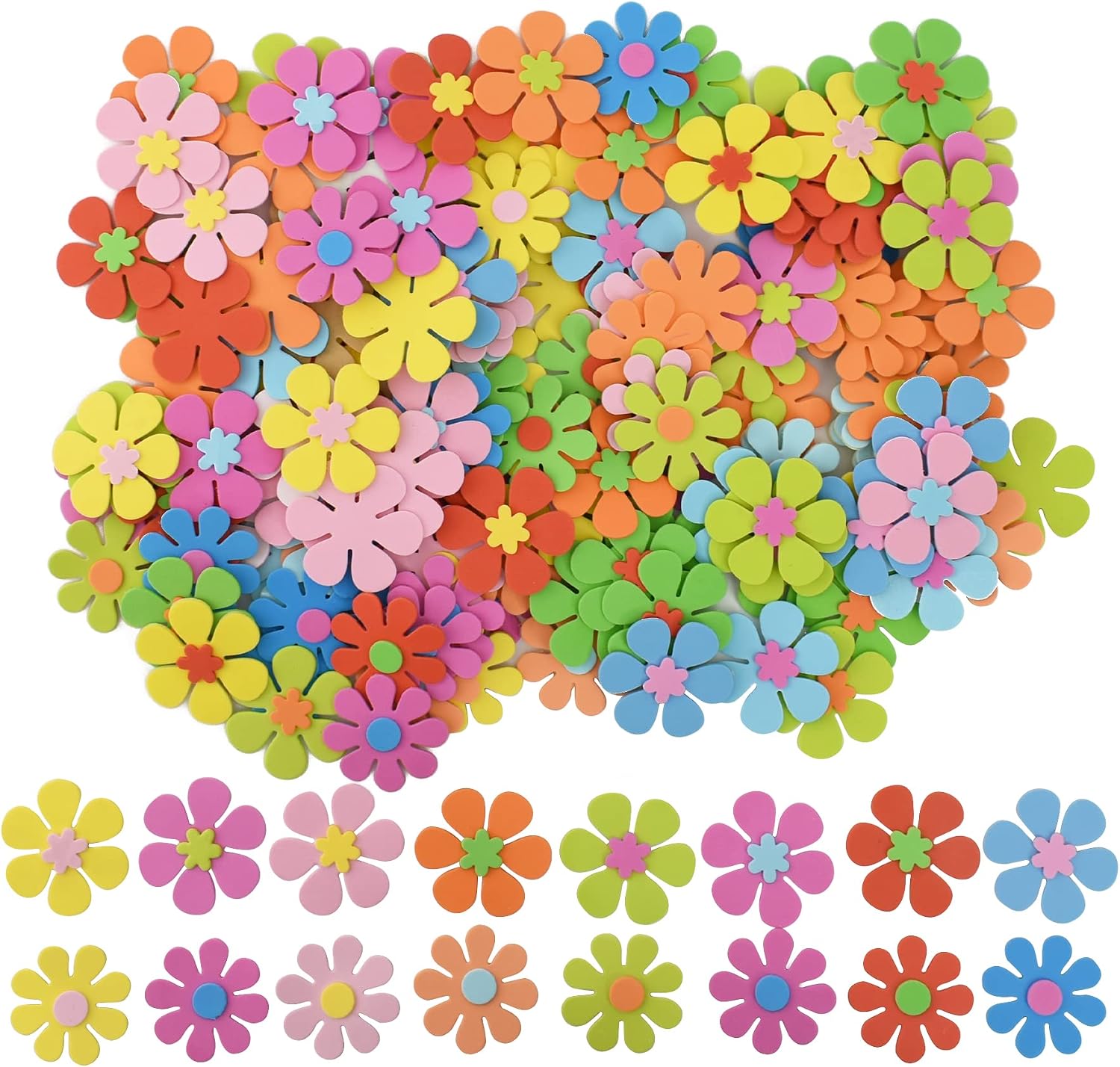 สติกเกอร์โฟมรูปดอกไม้ 3 มิติ แ - Art Craft Activities For Preschoolers บทวิจารณ์และราคา