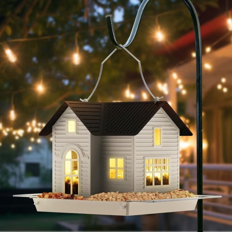 ที่ให้อาหารนกพลังงานแสงอาทิตย์ - Light Art And Craft บทวิจารณ์และราคา