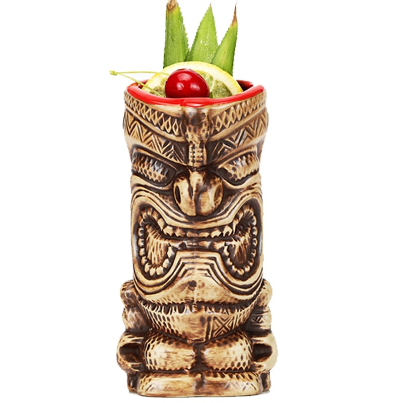 400Ml Tiki แก้วค็อกเทลเบียร์ถ้ - Eco Art Craft บทวิจารณ์และราคา