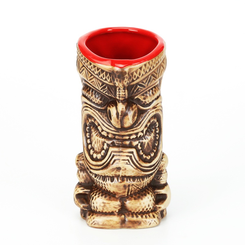 400Ml Tiki แก้วค็อกเทลเบียร์ถ้ - Eco Art Craft บทวิจารณ์และราคา