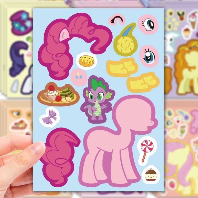 ชุดสติกเกอร์ DIY สไตล์การ์ตูน  - Art Craft Items บทวิจารณ์และราคา