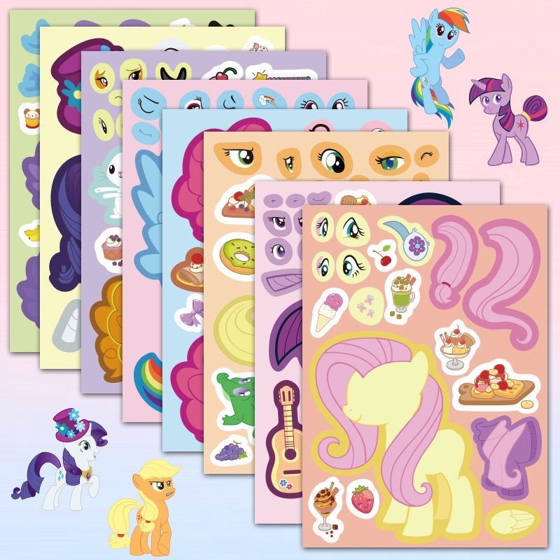 ชุดสติกเกอร์ DIY สไตล์การ์ตูน  - Art Craft Items บทวิจารณ์และราคา