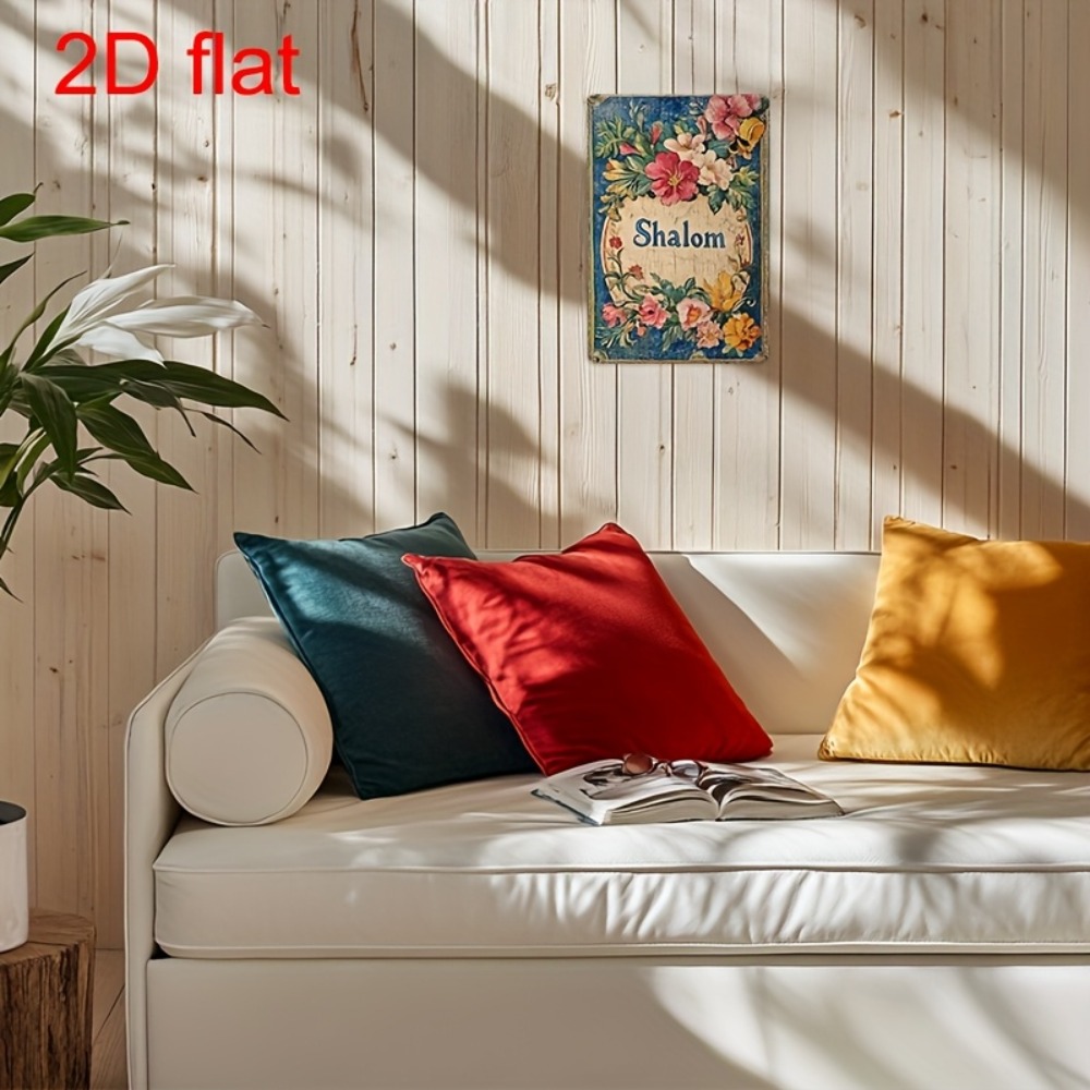 CIFBUY ป้ายโลหะอลูมิเนียมลายดอ - Art & Craft Paper Ideas บทวิจารณ์และราคา