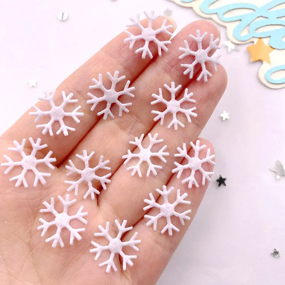 10 มม.16 มม.ผ้าสีขาวคริสต์มาส  - Eco Art Craft บทวิจารณ์และราคา