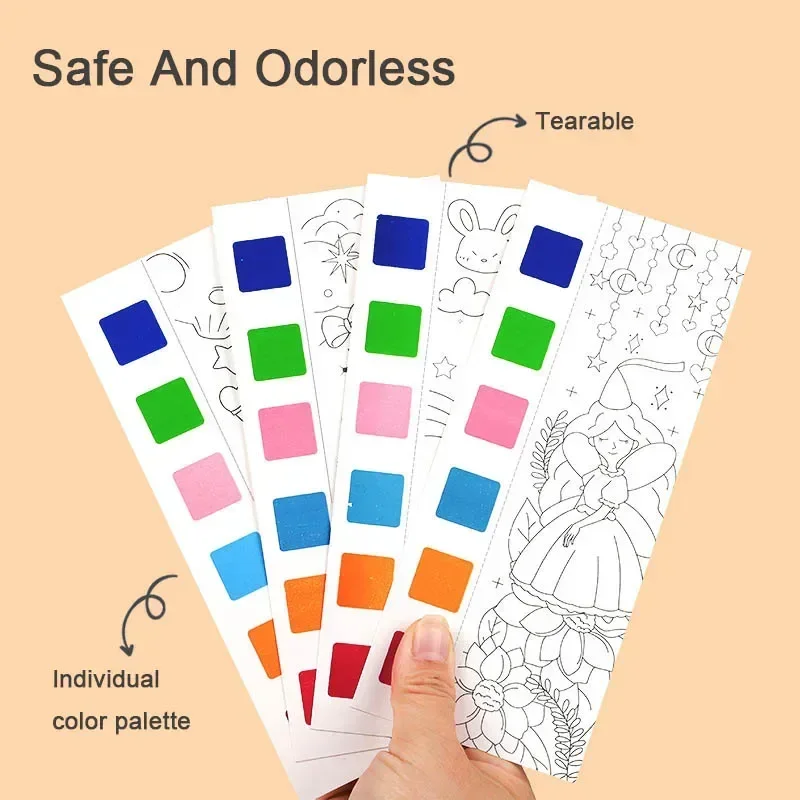 สมุดระบายสีพกพาสำหรับเด็ก ระบา - Gouache Paint Set บทวิจารณ์และราคา